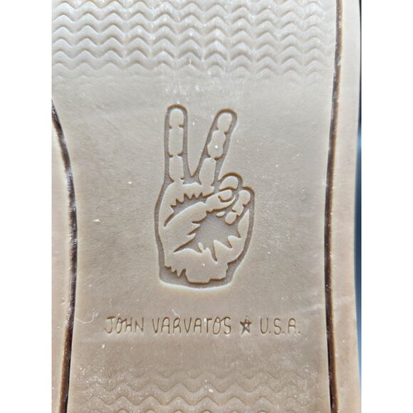 JOHN VARVATOS STAR USA Pebble Leather Boat Shoes Men's 12 - Picture 15 of 16